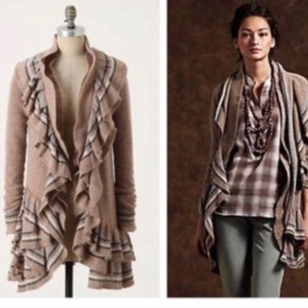 Sparrow sweater coat L EUC